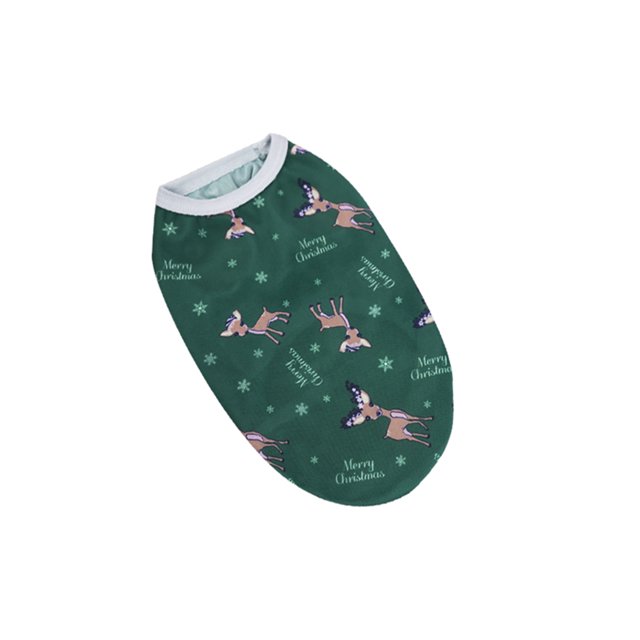 Methold Vestido para mascotas, para perros de poliéster amigable con la piel, ropa interior que absorbe el sudor, chaleco reutilizable de buena Ropa para mascotas Chaleco/S Methold PT004234-07