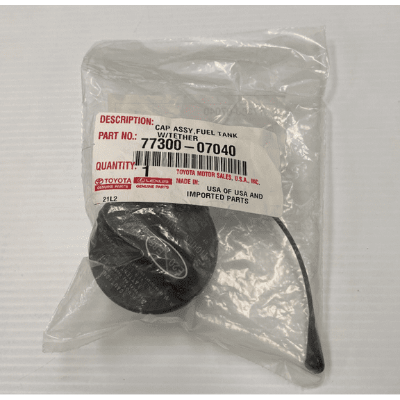 TOYOTA OEM FACTORY GAS CAP 2017-2021 HIGHLANDER 3.5L