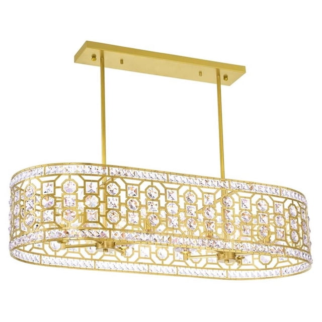 CWI Lighting Belinda Lustre 8 Lumières avec Finition Champagne