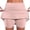 A455-Blue, variant on Sokhug Athletic Skirt Shorts for Women Polka Dot High Waist Built-in Casual Stretch Hidden Pocket Layered Sport Skirt Shorts