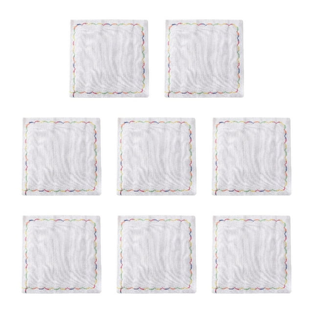 8 piezas de paños de cocina, paños de limpieza, trapos de lavado reutilizables, paños de mano 30cmx30cm