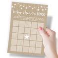thumbnail image 2 of Juego Impreso Fiesta Baby Shower Bingo Kraft 50 Cartones, 2 of 2