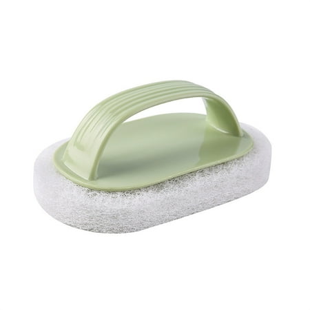 

PhoneSoap Household Kitchen Tile Brush With Handle Kitchen Brush Pot Cleaning Brush Green