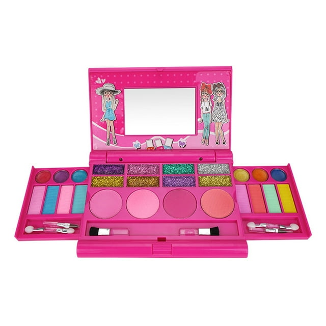 Kit de maquillaje para niñas para niños Juego de maquillaje de moda lavable Juego de cosmét Abanopi Set de pintura