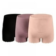 thumbnail image 5 of Women's Maternity Over the Bump Support Shorts Panties for Dresses,Middle Waisted Mid-Thigh,Belly Support Seamless Pregnancy Underwear, 5 of 8