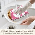 thumbnail image 5 of 2 Pcs Funny Kitchen Towels,Halloween Cute Ghosts on Pink Pattern Microfiber Dish Towels,Kitchen Tea Towels,Kitchen Towel Set (18" X 26"), 5 of 7