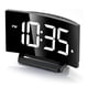 thumbnail image 1 of BEMS-Reloj despertador digital para dormitorio, moderno diseño curvo digital, 1 of 5