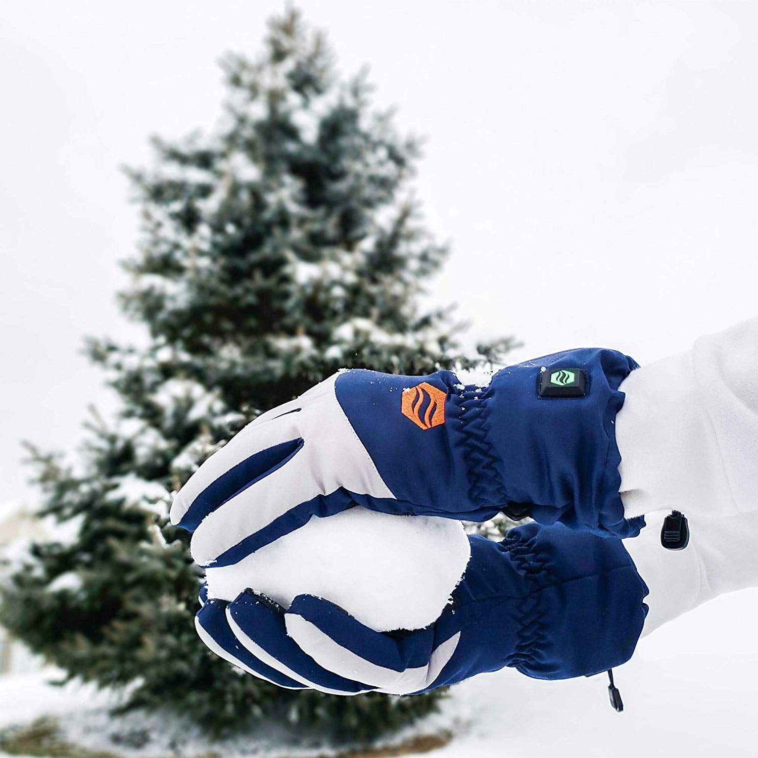 Rechargeable Heated Gloves – 3 Level Heated Winter Gloves for Men & Women
