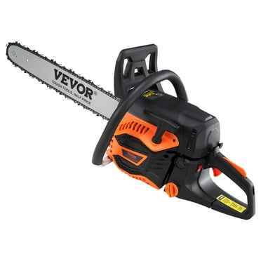 Heavy Duty 52CC Gasoline Chainsaw 18 Inch - Gas Powered Chain Saw for Tough Wood Cutting Tasks