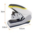 thumbnail image 2 of Half Bar Desktop Stapler, 40-sheet Capacity, Low Force, Compact Size, 2 of 5