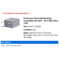 thumbnail image 2 of Powertrain Control Module Relay - Compatible with 2007 - 2012 GMC Sierra 1500 2008 2009 2010 2011, 2 of 2