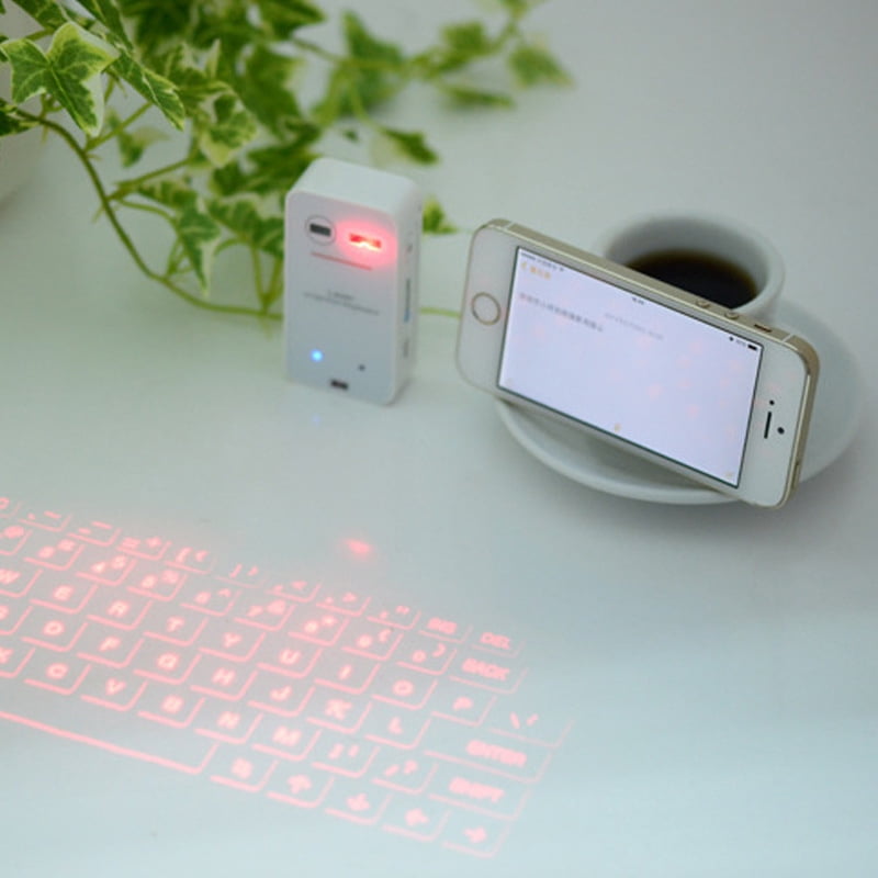 Bluetooth Virtual Projection Keyboard Wireless Laser Keyboard Touch Light Mouse Function Virtual Infrared projection Keyboard