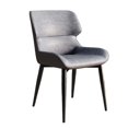 thumbnail image 4 of Silla de sofá Silla de Ocio, Silla cómoda y tapizada Suave y Elegante Silla Decorativa para Sala de recepción de Espacio pequeño Gris oscuro, 4 of 8