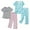 Grey Pink Cups and Green Star, variant on Zando Womens Pajama Set 2 Piece Cotton Summer Pajamas PJs Soft Comfy Capris Pants for Ladies Green Star XL