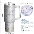 thumbnail image 2 of 40 Oz Christian Tumbler for Women, Christian Coffee Mugs for Women of the Bible Drink Cup, God Insulated Christian Mugs Religious Gifts for Women, Faith Tumbler Christian Gifts for Women, 2 of 6
