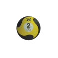 thumbnail image 1 of CanDo Firm Medicine Ball - 8" Diameter - Yellow - 2 lb, 1 of 2
