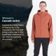 thumbnail image 4 of Campera Impermeable y Duradera MARMOT Cascade para Mujer Auburn Talle S, 4 of 8