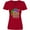 True Red, variant on Inktastic Mardi Gras New Orleans Louisiana Jester Hat Women's V-Neck T-Shirt