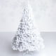 thumbnail image 1 of Costway 2,1m Árbol de Navidad con Base Metálica Material PVC Abeto Artificial Blanco para Hogar Fiesta, 1 of 7