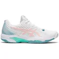 thumbnail image 1 of Asics Solution Speed FF 2 Womens Tennis Shoes White Sports Training Trainers Gym, 1 of 6