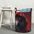 thumbnail image 6 of Gaeub Mysterious Hooded Wolf Dirty Clothes Storage Basket, Toy Storage Bin for Storing Clothing, Diapers, Toys-Small, 6 of 6