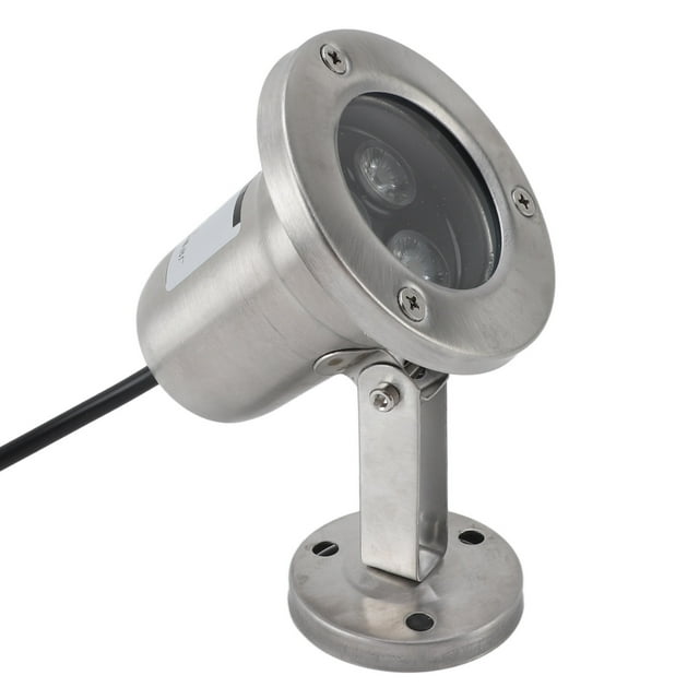 3W LED Stainless Steel Pond Light for Fountain, Underwater Pool, with Energy Saving, IP68 Waterproof