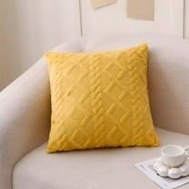 LAMIRO Decorative Throw Pillows 18x18" for Couch Bed Sofa,Farmhouse Fall Home Decor,Ultra Comfortable Plush Geometric Patterned Cushion 45x45 cm