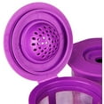thumbnail image 4 of Bovn 2PEC Coffee Filters, Reusable Refillable, Keurig Family 2.0 and 1.0 Brewers Fits K200, K300/K350/K360, K450/K460, K500/K550/K560/K575, Purple, 4 of 7