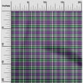 thumbnail image 2 of oneOone Silk Tabby Purple Fabric Plaid Sewing Craft Projects Fabric Prints By Yard 42 Inch Wide, 2 of 4