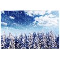 thumbnail image 1 of EREHome PineTree Forest Placemat Plate Holder Set of 4, Table Mats Protector 12x18 inch, 1 of 5