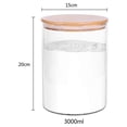 thumbnail image 5 of Set of 2 100 OZ Glass Jar and 60 OZ Glass Rice Jar's Bundle, 5 of 7