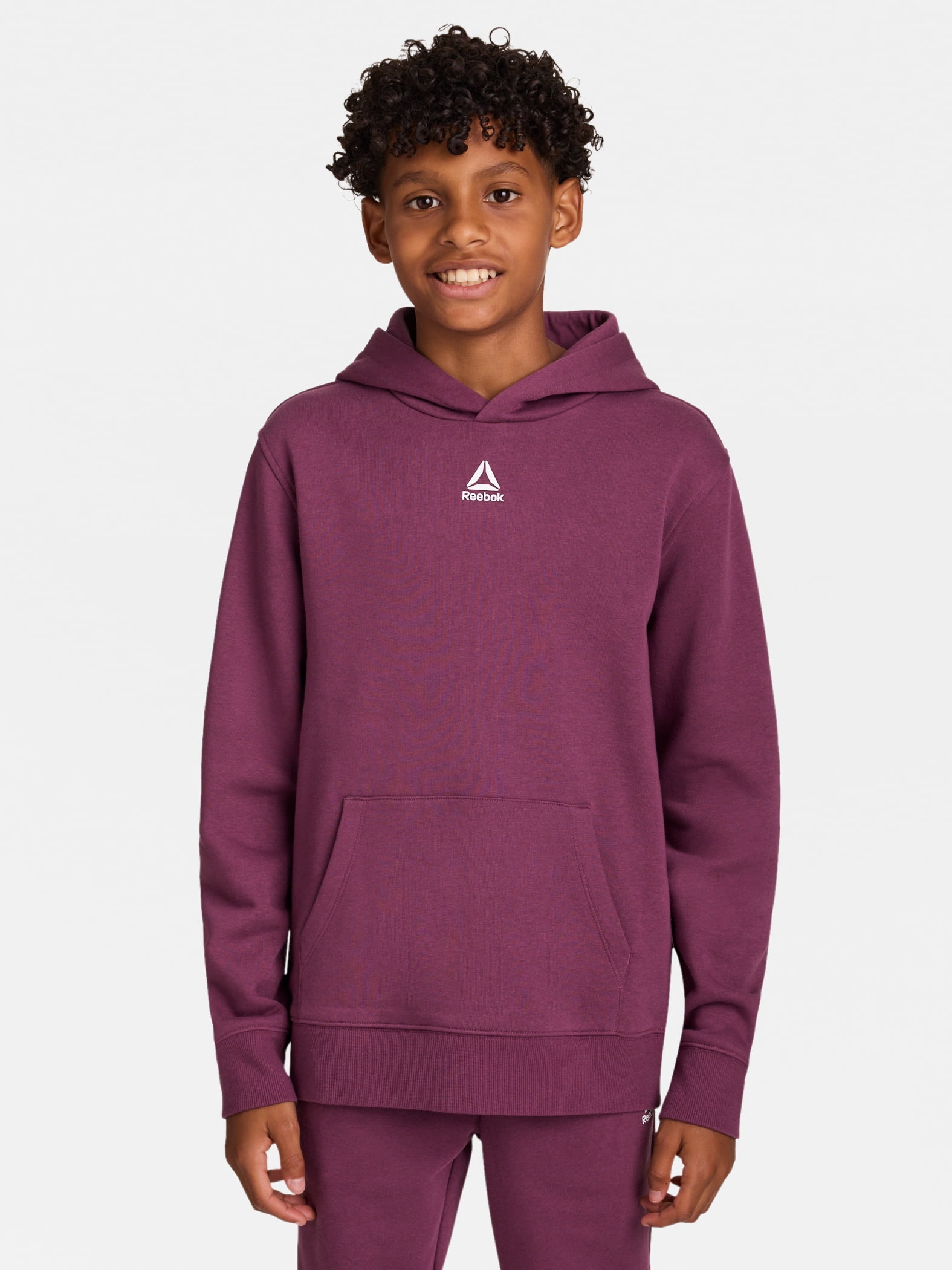 Reebok Kid's Unisex Athletic Game Day Sport Core Hoodie & Jogger, 2-Piece Set, Sizes 4-18