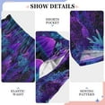 thumbnail image 6 of FORMRS Kids Pajama Pants with Pockets Size 6-8Y Boys Lounge Sleep Bottoms, Purple Mushrooms Pattern, 6 of 8