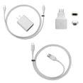 thumbnail image 1 of Google Cargador Oficial para Pixel 3 y Todos los Teléfonos Pixel, Paquete de Cable de Carga Android con Carga Rápida Cargador de Pared Google de 18 W: Carga Cualquier Teléfono USB-C 4 Artículos, 1 of 5