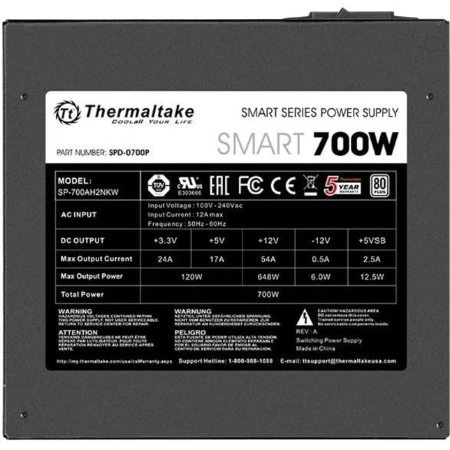 Unité Alimentation PC 700W Thermaltake TR2 S Power Supply pour PC
