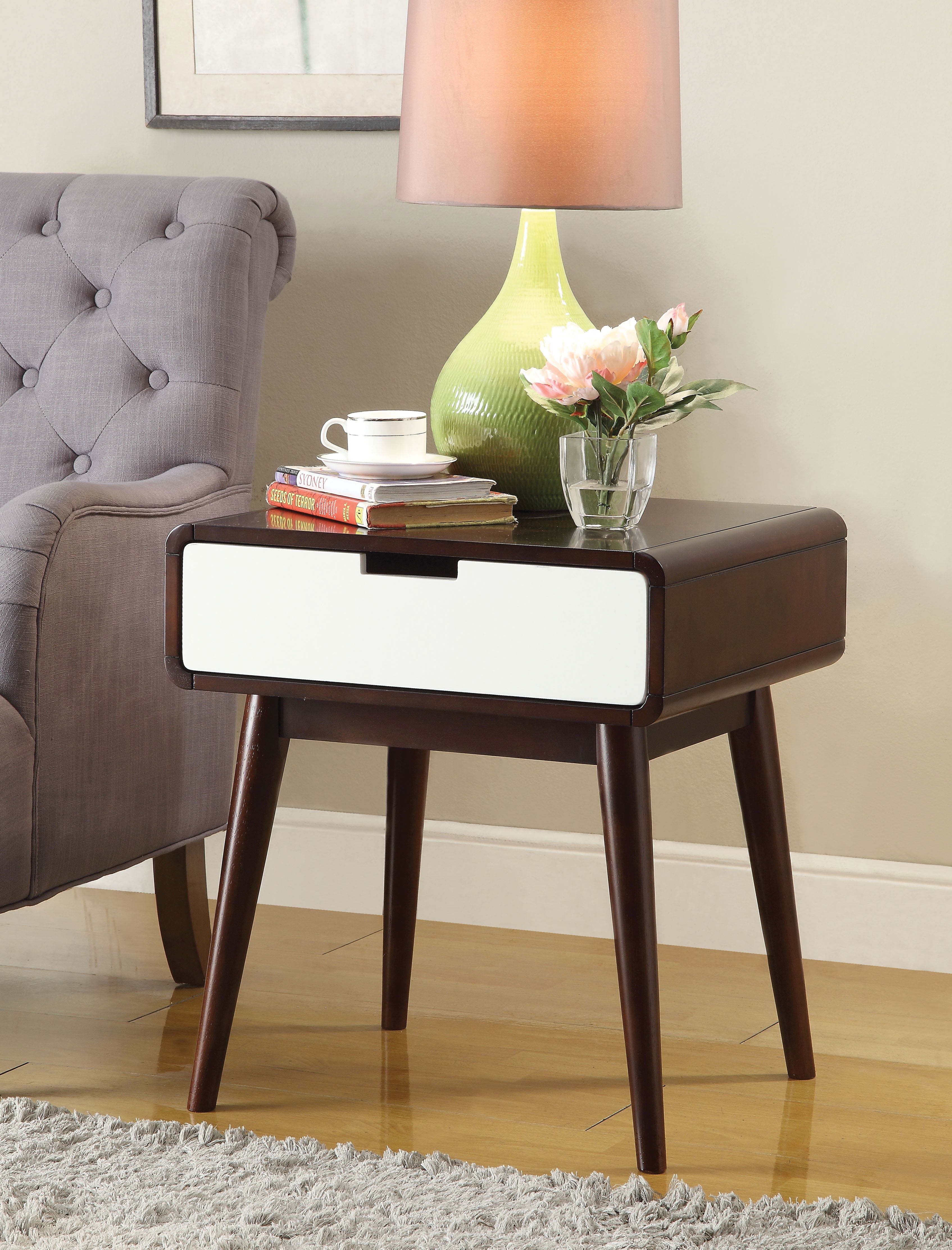 end table with lamp attached walmart