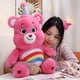 thumbnail image 3 of MINISO Disney Carebear - Peluche colorido de oso arcoíris de 38 cm, muñeco para dormir, muñeco de peluche, oso de peluche, compañero, regalo de cumpleaños, 3 of 5
