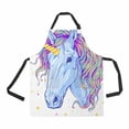 thumbnail image 1 of EREHome Unicorn Adjustable Bib Kitchen Apron with Pockets for Women Men, 1 of 2