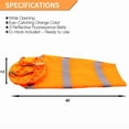 thumbnail image 2 of Anley 40-Inch Windsock - Rip-Stop Polyester Wind Direction Measurement Sock Bag, 2 of 6