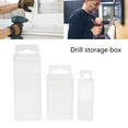 thumbnail image 2 of Jesscasday Clear Plastic Telescopic Organizers Box for Drill Bits in Home or Workshop Use, 2 of 11