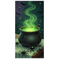 thumbnail image 1 of Bannière Chaudron Fumée Verte Halloween Potion Araignée Effrayante pour Décoration de Maison Hantée Fête Halloween, 1 of 5