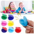 thumbnail image 5 of Plastic Finger Castanet - Lightweight, Smooth Surface & Musical Training - Percussion Toy for Kids' Hand-Eye Coordination, 5 of 5