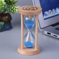 thumbnail image 4 of Reloj de arena artesanal, temporizador de 3 minutos, reloj de arena, cepillo de dientes para niños, temporizador, decoración del hogar, regalo de cumpleaños para niños, 4 of 5