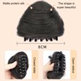 thumbnail image 3 of Decodeary Stylish Straight Curly Hair Clip Claw For Easy Styling Realistic And Natural Light brown, 3 of 6
