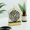 thumbnail image 3 of Decorative Mosquito Coil Holder, Outdoor Birdcage Burner for Patio, Garden, Balcony, Rust-Resistant Metal Insect Repellent Tray, 3 of 7