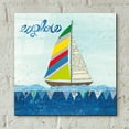 thumbnail image 4 of Epic Art 'Rainbow Spinnakers IV' by Courtney Prahl, Acrylic Glass Wall Art, 12"x12", 4 of 8