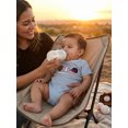 thumbnail image 4 of Cenuakty Baby Boys Rompers Baseball Embroidered Stripe Crew Neck Short Sleeve Summer Clothes Bodysuits Jumpsuits, 4 of 8