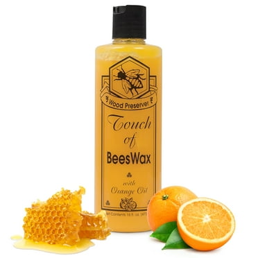 Touch of Beeswax Liquid Furniture Polish, Orange Scent, 16 Fluid Ounce