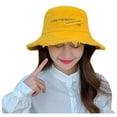 thumbnail image 2 of Lroveb Bucket Hats for Women Fashion Lady Casual Cap Sun Denim Hat Elegant Beach Fisherman Hat, 2 of 5