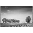 thumbnail image 2 of Bibikow, Walter 18x13 Gold Ornate Wood Framed with Double Matting Museum Art Print Titled - Southern Sweden-Kaseberga-plowed field-springtime, 2 of 4
